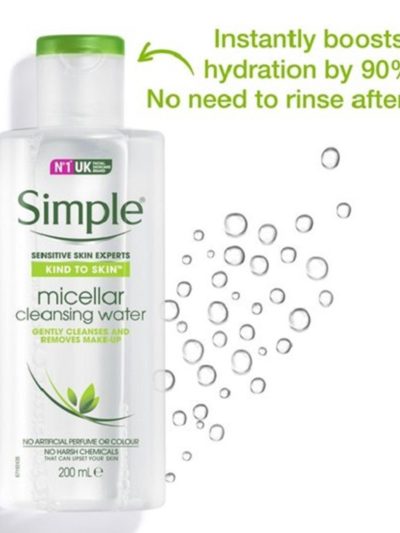SIMPLE  MICELLAR CLEANSING WATER